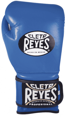 Тренировочные перчатки CLETO REYES Velcro Closure Training (синие)