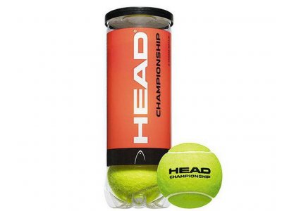Мячи для б/тенниса HEAD Championship (3шт.)