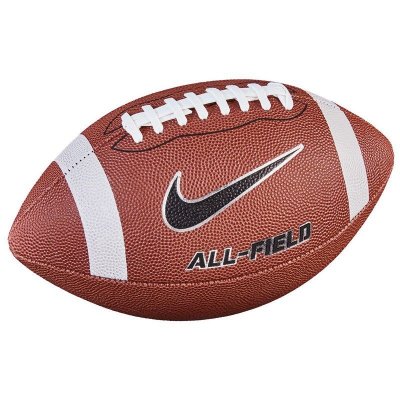 Мяч для американского футбола Nike All Field 3.0 brown/white/metallic