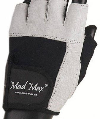 Перчатки для фитнеса Mad Max FITNESS 2ND MFG-444 White