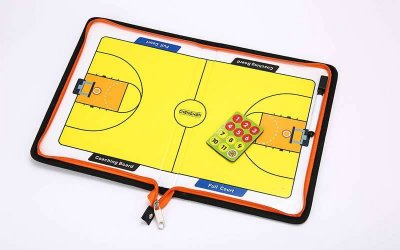 Доска тактическая баскетбольная COACH планшет на молнии