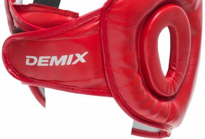 Шлем тренировочный детский Demix Helmet красный