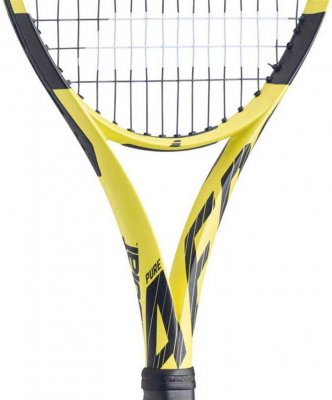 Ракетка для б/тенниса Babolat Pure Aero junior 26 yellow/black 2019
