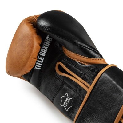 Боксерские перчатки Title Vintage Leather Training Gloves