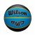 Мяч баскетбольный Wilson MVP 285 BSKT SZ6 SS19 черно-голубой