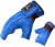 Снарядные перчатки (шингарты) Zelart Sport (синие)