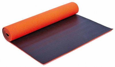 Коврик для фитнеса и йоги Yoga Mat PVC 6 мм. двухслойный
