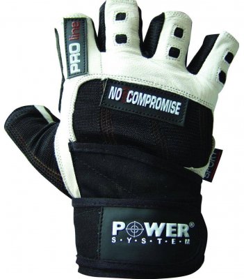 Перчатки для фитнеса Power System No Compromise BK-W