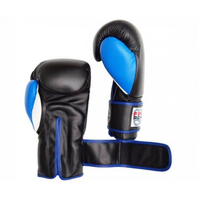 Боксерские перчатки FirePower FPBG9 (черно-синие)