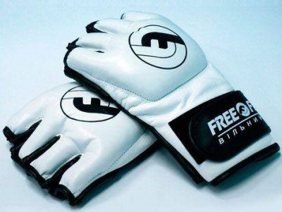 Перчатки для ММА Free-Fight Gloves FF-FG-2-W белые