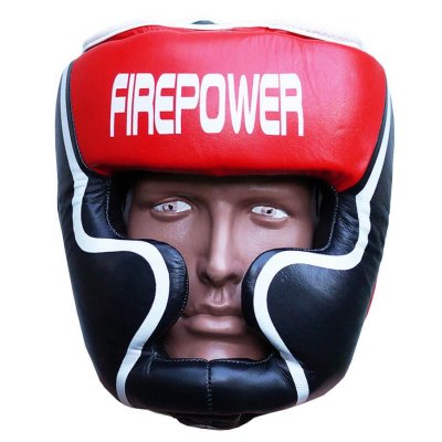 Шлем боксерский FirePower FPHG5 Red