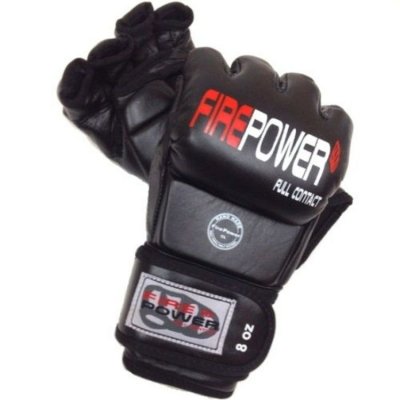 Перчатки для ММА FirePower FPMG3 Black