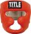 Шлем Title Platinum Training Headgear (красный)