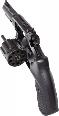 Револьвер флобера STALKER S 3", 4 мм (силумин.барабан) black