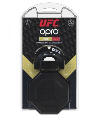 Капа боксерская Opro Gold UFC Hologram