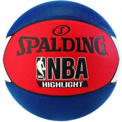Мяч баскетбольный Spalding NBA Highlight Blue/Red