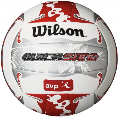 Мяч волейбольный Wilson AVP QUICKSAND ALOHA SS19 серый/красный/белый