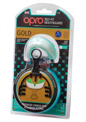 Капа боксерская Opro Gold Series