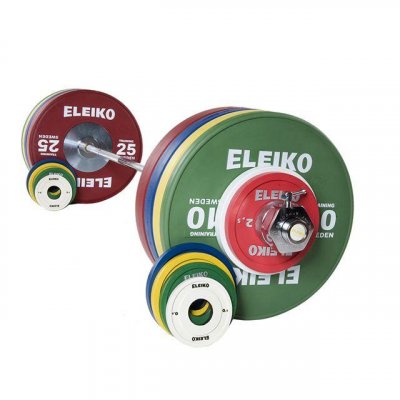 Олимпийская тренировочная штанга Eleiko в сборе 185 кг
