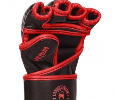 Перчатки ММА Venum Challenger MMA Gloves Black/Red