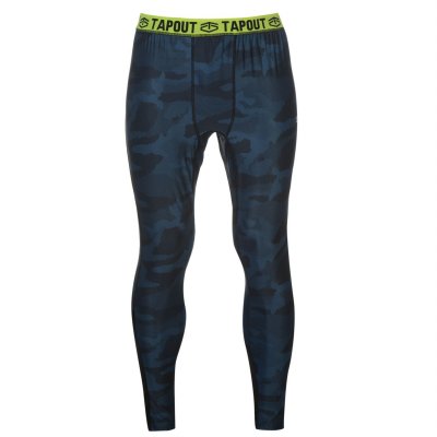 Компрессионные штаны Tapout Active Camo Pants Mens
