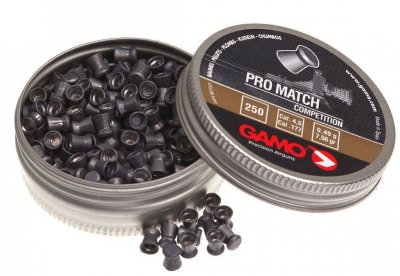 Пули Gamo Pro-Match (0.5 г, кал. 4.5 мм, 250 шт)