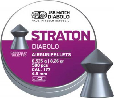 Пули JSB Diabolo Straton (0.535 г, кал. 4.5 мм)