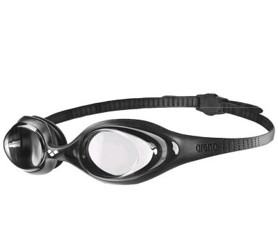 Очки для плавания Аrena Spider черно-прозрачные