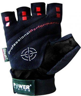 Перчатки для фитнеса Power System Flex Pro BK