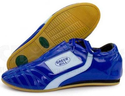 Туфли для таэквандо "tws-3003" Green Hill (синие)