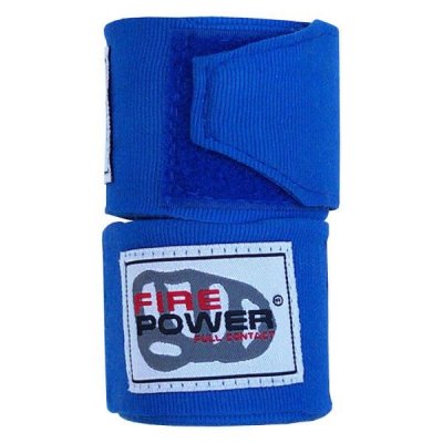 Бинты боксерские FirePower FPHW3 Blue