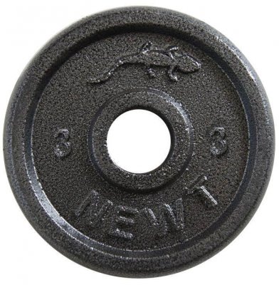 Диск стальной Newt Home 3 кг, диаметр - 30 мм