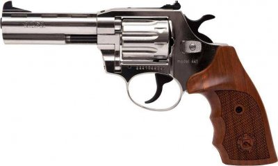 Револьвер флобера Alfa mod 441 4" (никель/дерево)