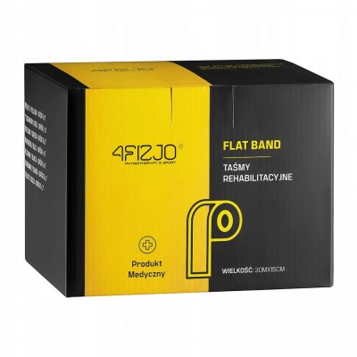 Лента-эспандер для фитнеса 4FIZJO Flat Band 30 м 2-4 кг 4FJ0102