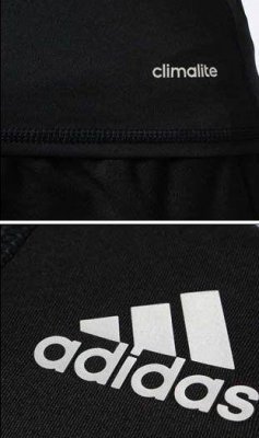 Компрессионная футболка Adidas TehFit (черная)
