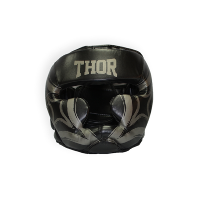 Шлем боксерский Thor Cobra 727 (Leather) black