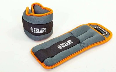 Утяжелители-манжеты для рук и ног Zelart Sport (2 x 1кг) 