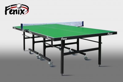 Теннисный стол профессиональный "Феникс" Master Sport M16 (для помещений) зеленый