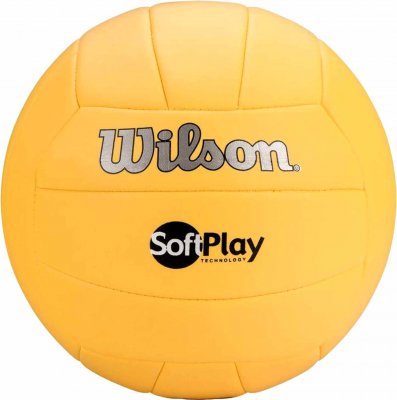 Мяч волейбольный Wilson Soft play yellow