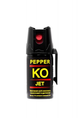 Газовый баллончик Klever Pepper KO Jet струйный. Объем - 40 мл
