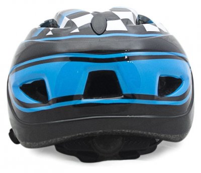Шлем защитный с регулировкой детский Maraton Falcon черно-синий