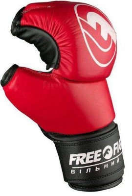 Перчатки для ММА Free-Fight FF-FG-1-R красные