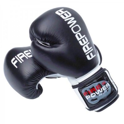 Боксерские перчатки  Firepower FPBG10 (черный)