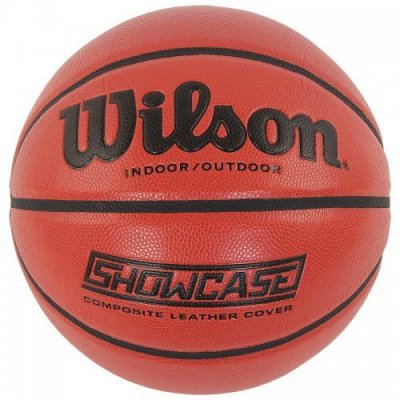 Мяч баскетбольный Wilson SHOWCASE COMP BBALL BROWN SZ7 SS19