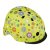 Шлем защитный детский Globber, цветы зеленый, с фонариком (48-53, XS/S)