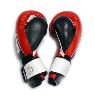 Боксерские перчатки THOR THUNDER (PU) красные