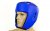 Шлем боксерский Lev Sport кожзам (синий)