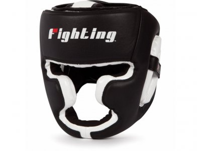 Боксерский шлем Fighting Sports S2 Gel Power Full Training черно-белый