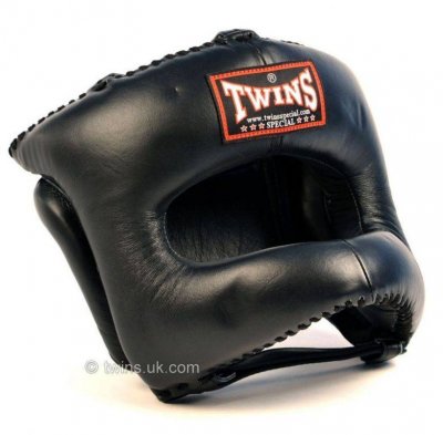 Боксерский шлем с бампером Twins HGL-9