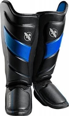 Защита голени и стопы Hayabusa T3 - Black/Blue